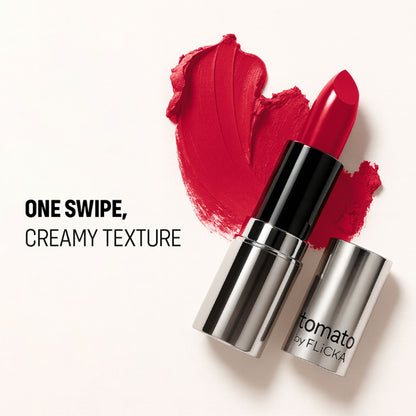 Flicka Bullet Lipstick Shade 24 with rich matte finish, intense pigment, lightweight feel, and long-lasting formula.