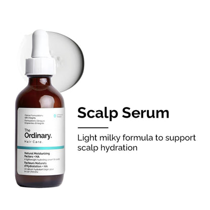 The Ordinary Natural Moisturising Factors + Ha Serum For scalp