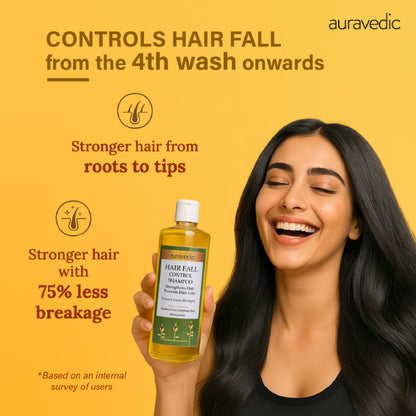 Auravedic Hair Fall Control Shampoo