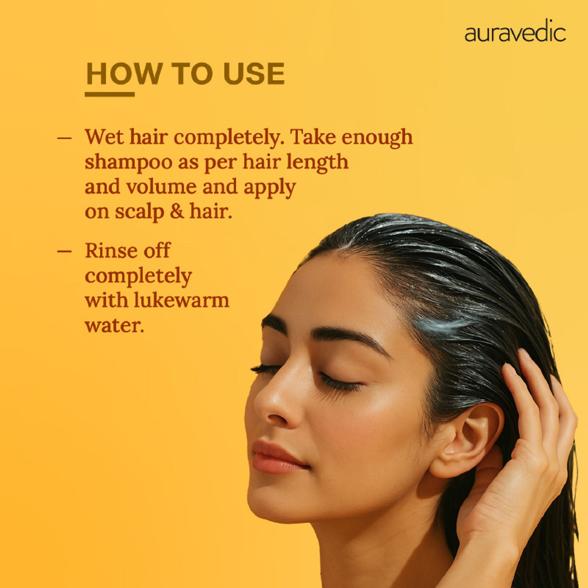 Auravedic Hair Fall Control Shampoo