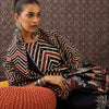 Dhiyona IE Women Printed Regular Sequinned Pure Cotton Kurta with Trousers & With Dupatta