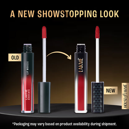 Lakme Xtraordin-Airy Velvet Matte Lip Mousse - 101 Scarlet Siren