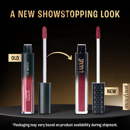 Lakme Xtraordin-Airy Velvet Matte Lip Mousse - 203 Plum Punch