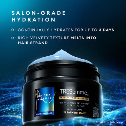 TRESemme Hydra Matrix Treatment Mask With Polyglutamic Acid for 100H Hydrated Fluid Hair