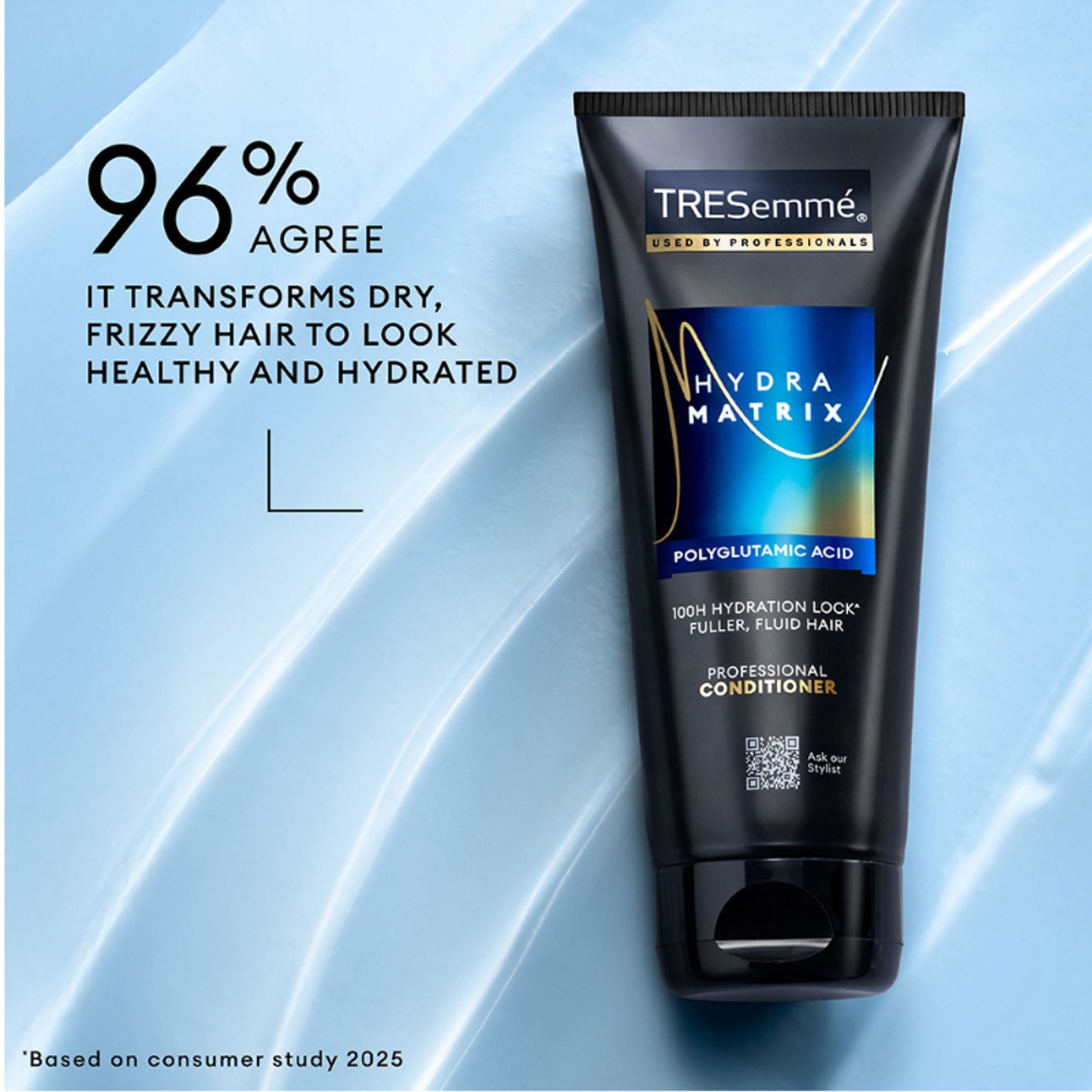 Tresemme Hydra Matrix Conditioner With Polyglutamic Acid for 100H of Hydrated, Fluid Hair