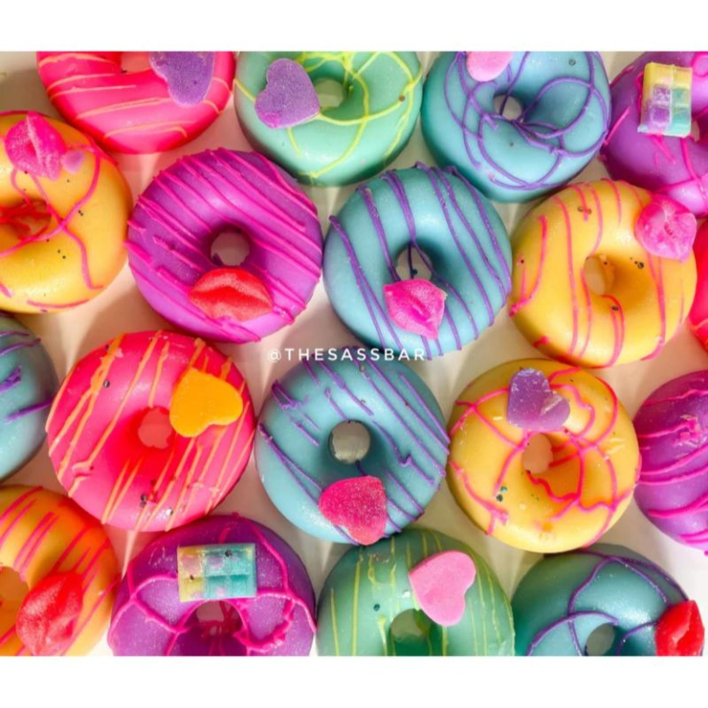 The Sass Bar Assorted Cafe Donut Soap