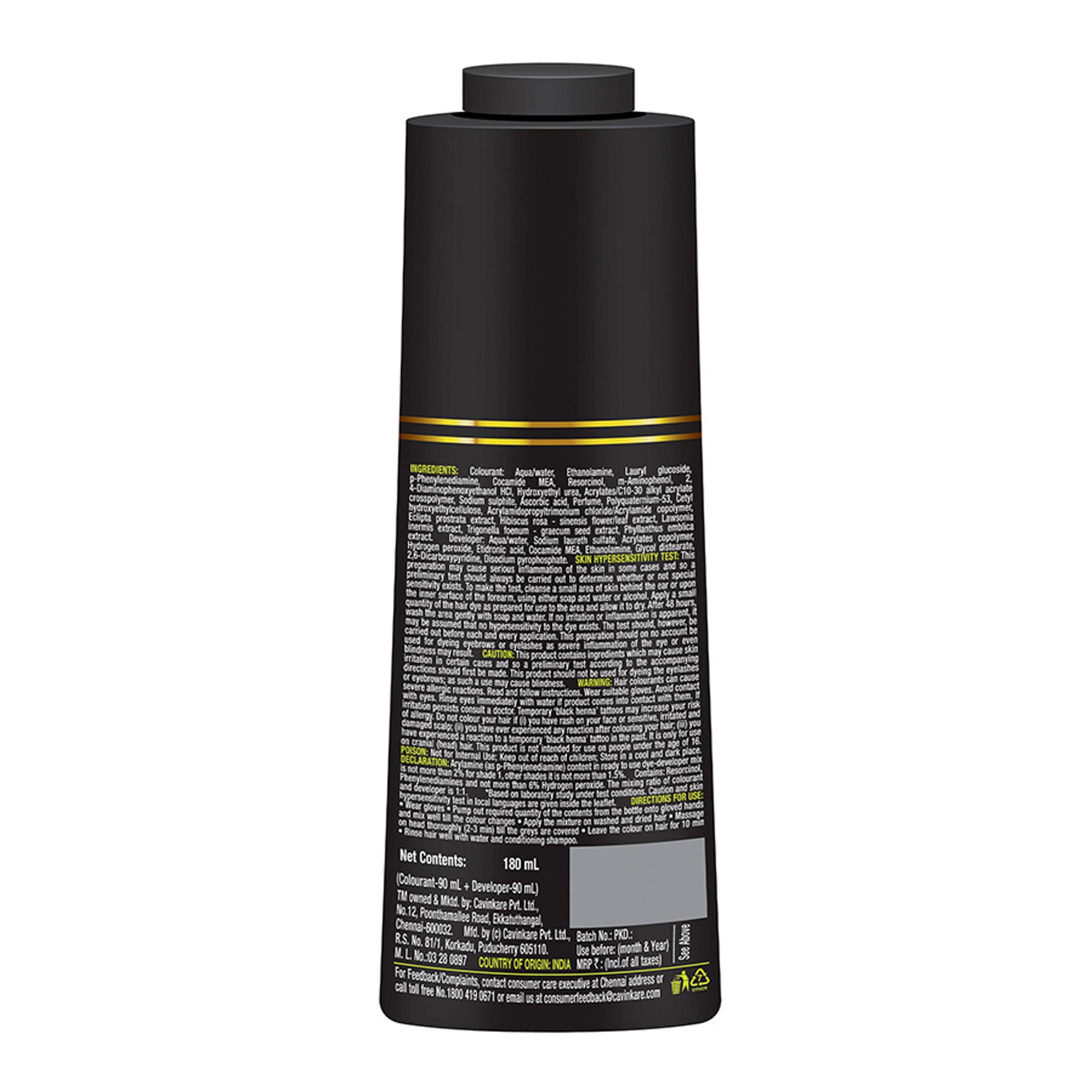 Indica Easy Diy Natural Black Shampoo Hair Colour
