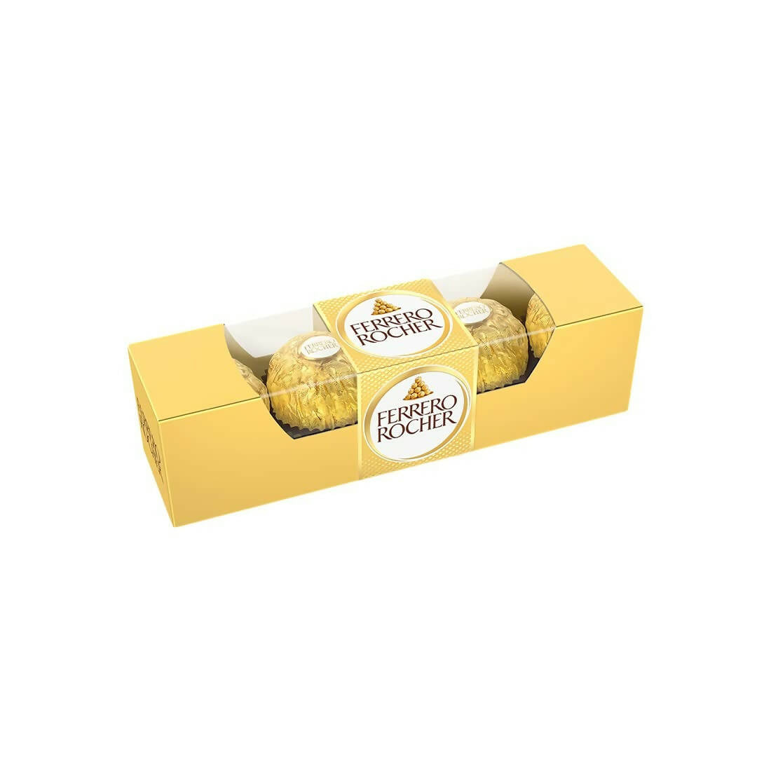 Ferrero Rocher Exquisite Hazelnut And Milk Chocolate | Premium Gift Box Rich, Creamy, Crunchy and Nutty Chocolate For Special Occasions