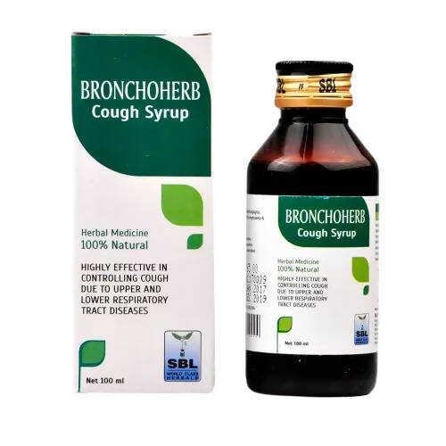 SBL Homeopathy Bronchoherb Cough Syrup - Indyancart