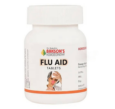 Bakson's Homeopathy Flu Aid Tablets
