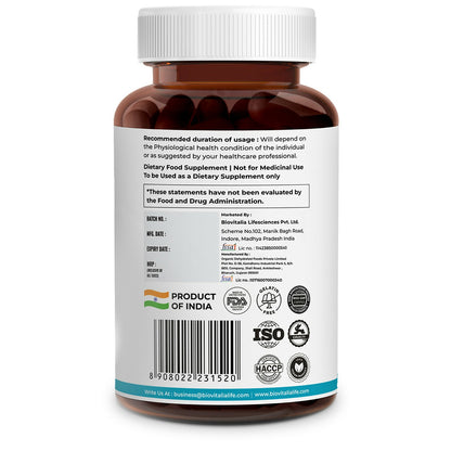 Biovitalia Organics Amla Fruit Capsules