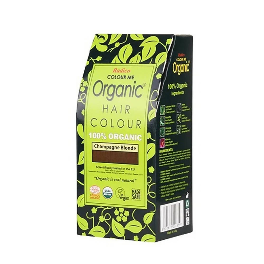 Radico Organic Hair Colour-Champagne Blonde - Indyancart