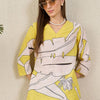 Dhiyona IE Printed Pure Cotton Tunic With Trousers