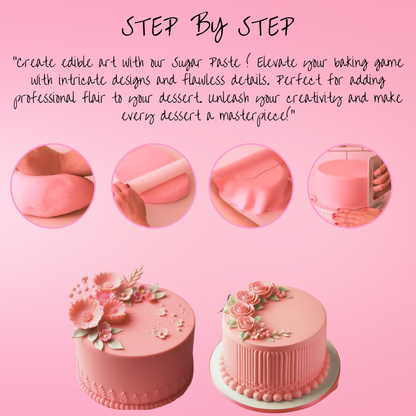 Confect Old Rose Fondant | Edible Sugarpaste
