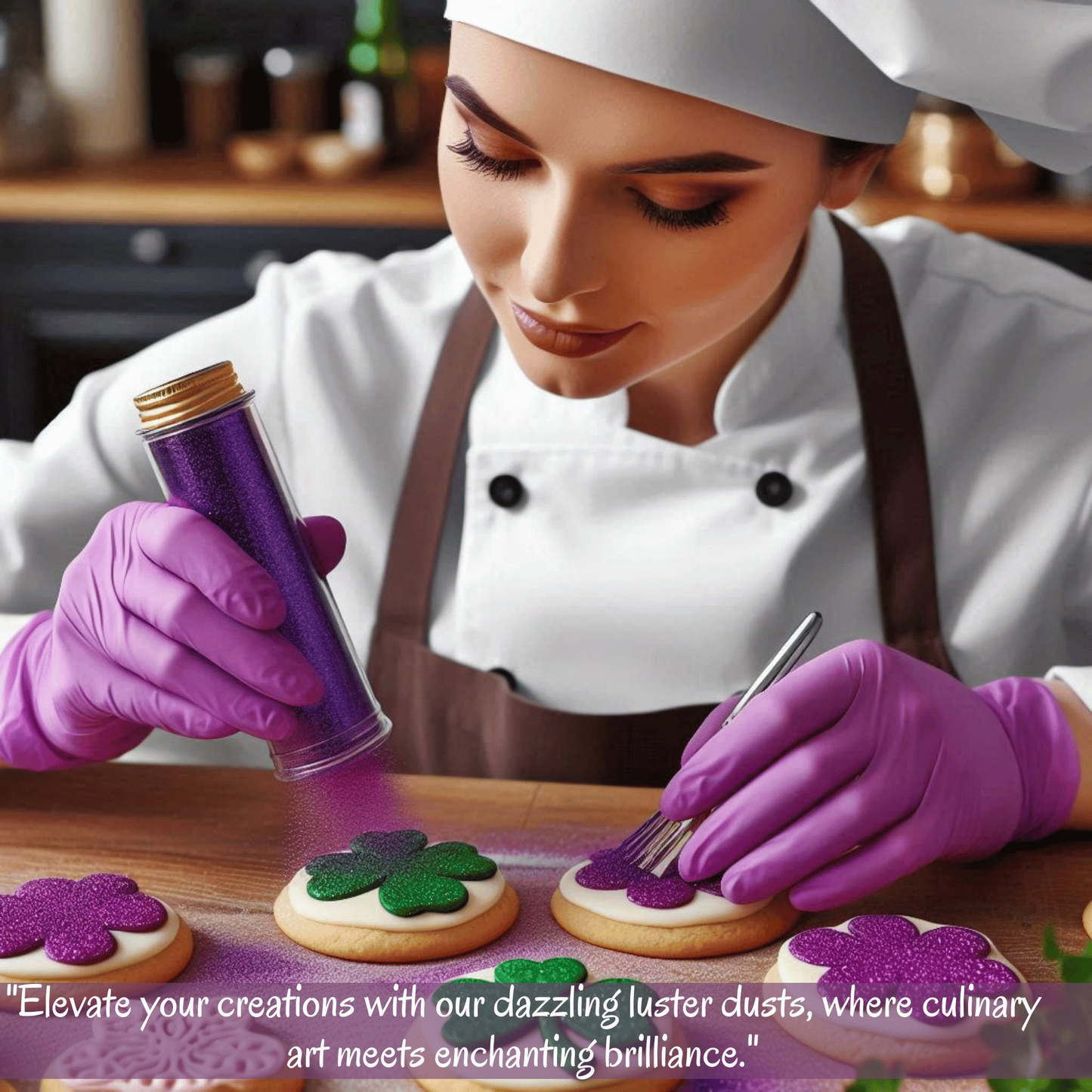 Confect Iris Purple | Edible Luster Dust
