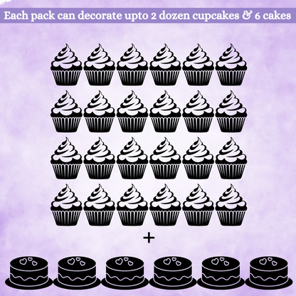 Confect Sprinkles for Cakes & Cupcakes Decoration | USP-1(Purple)