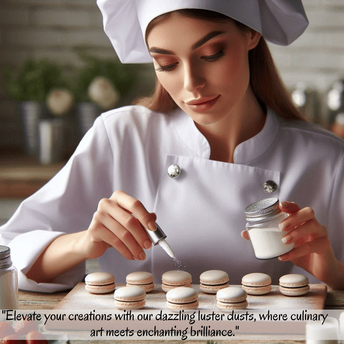 Confect Crystal White | Edible Luster Dust