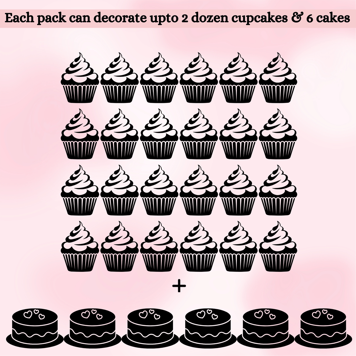 Confect Sprinkles for Cakes & Cupcakes Decoration | USP-6(Crimson Pink)