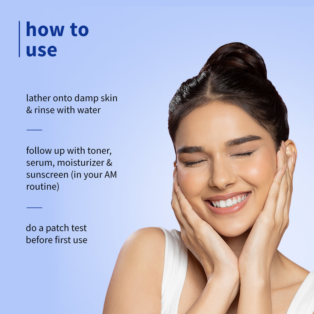1% Salicylic Acid Clearly Gentle Gel Face Wash For Acne-Prone Skin