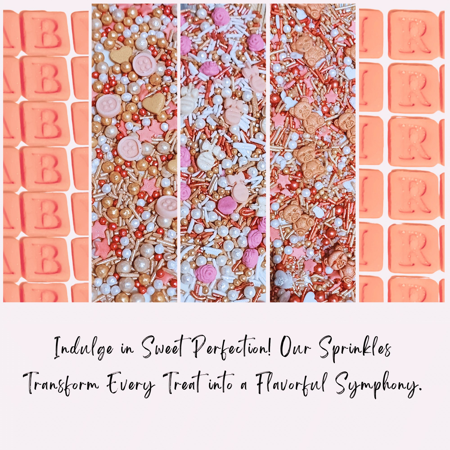 Confect Girls Baby Shower Sprinkles | Edible Sprinkles