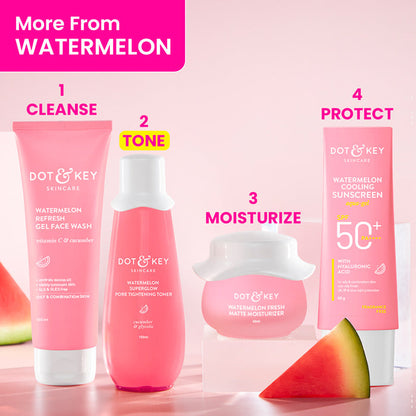 Dot & Key Watermelon + Glycolic Acid Toner -Free