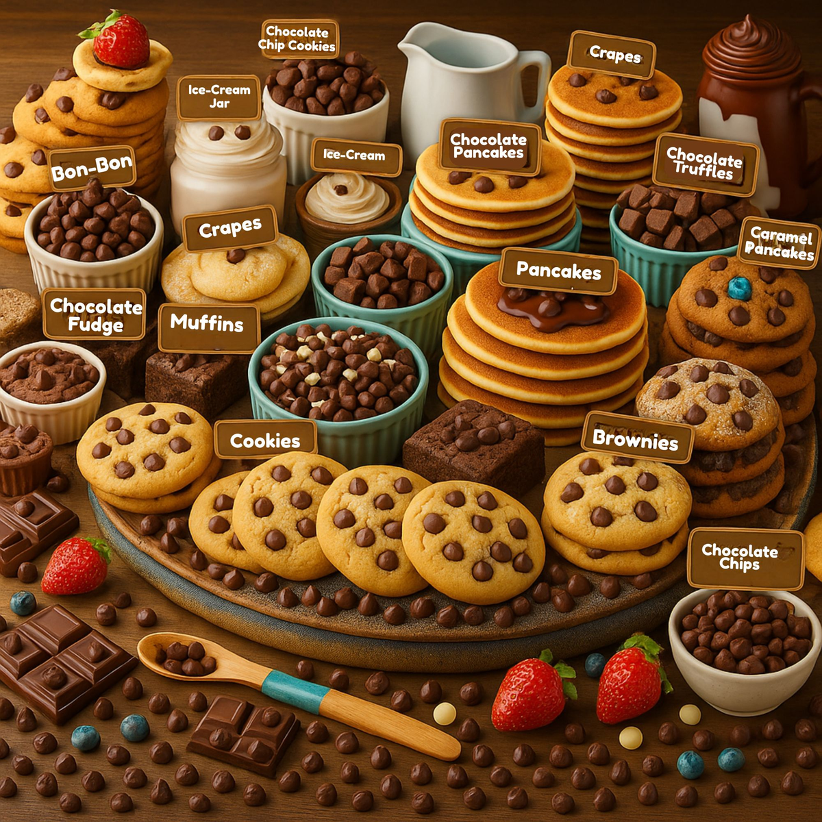 Confect Milk Chocolate Chips