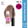 NYX Professional Makeup The Brow Glue Instant Long-Hold Eyebrow Styler - Black - Taupe