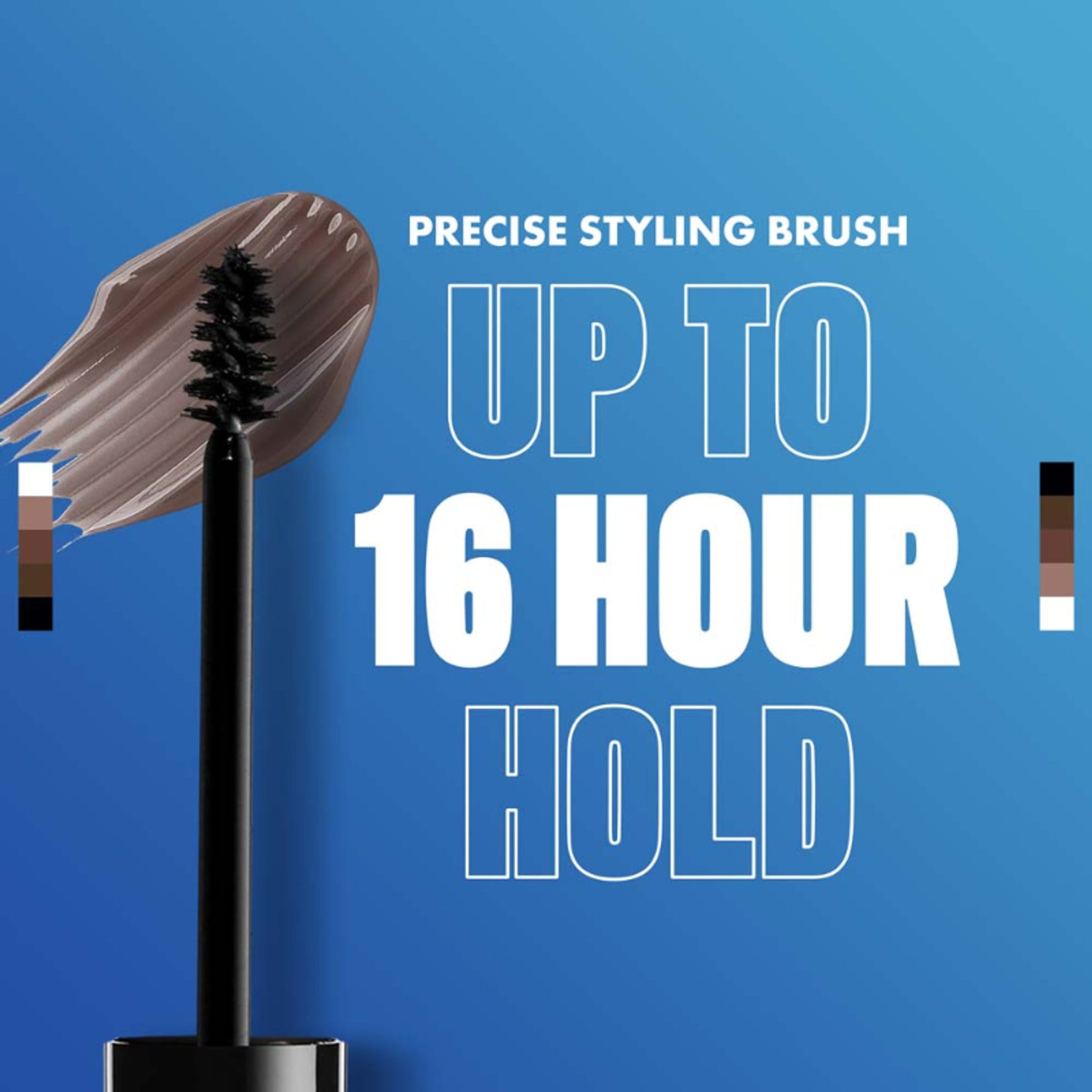 NYX Professional Makeup The Brow Glue Instant Long-Hold Eyebrow Styler - Black - Brown