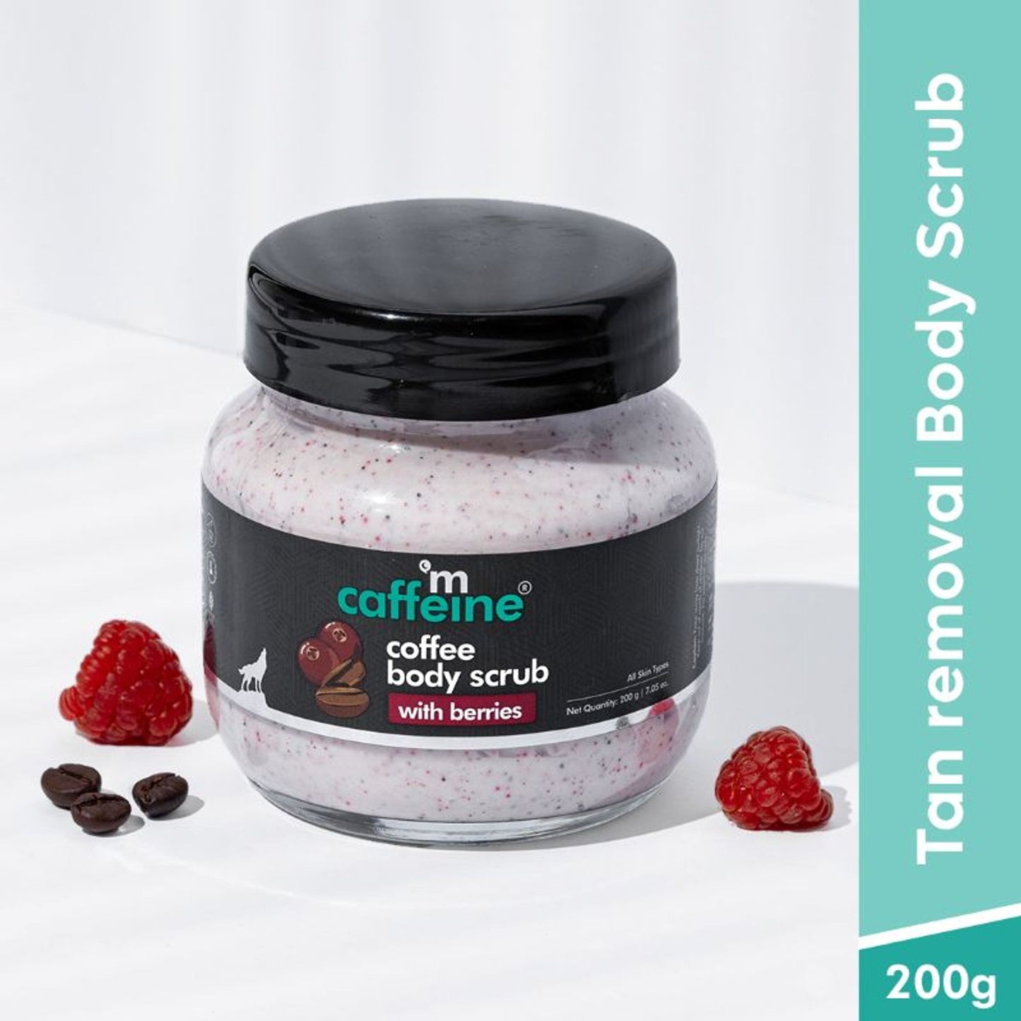 MCaffeine Coffee Body Scrub With Berries