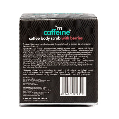 MCaffeine Coffee Body Scrub With Berries