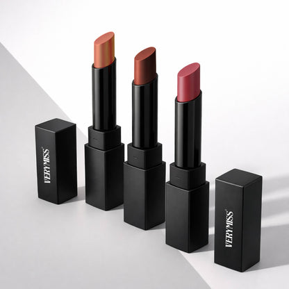 VERYMISS Matte Lipstick Combo Set 3 - Brown-Nude-Brown