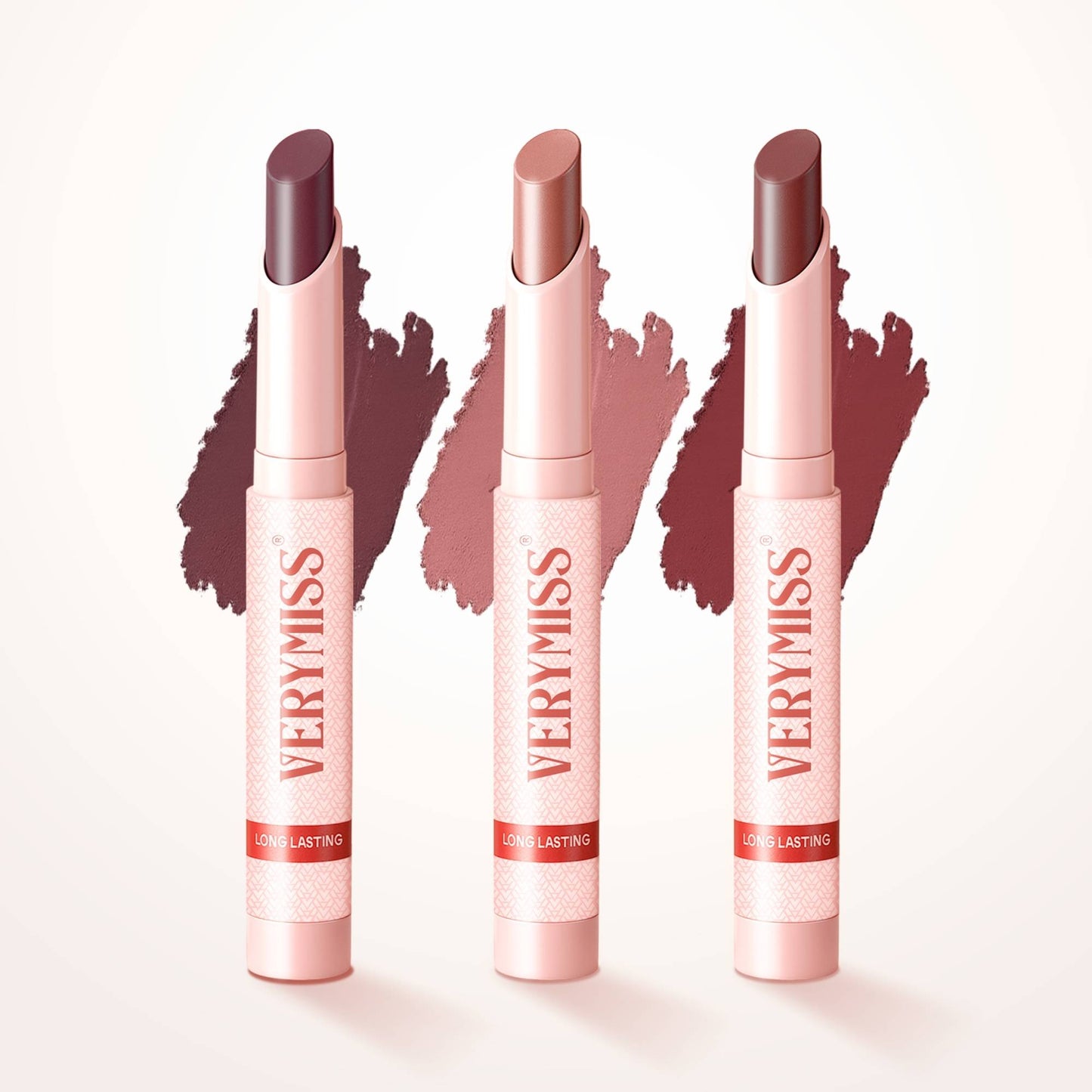 VERYMISS Non Transfer Matte Lipstick Combo Set - Brown-Nude-Brown