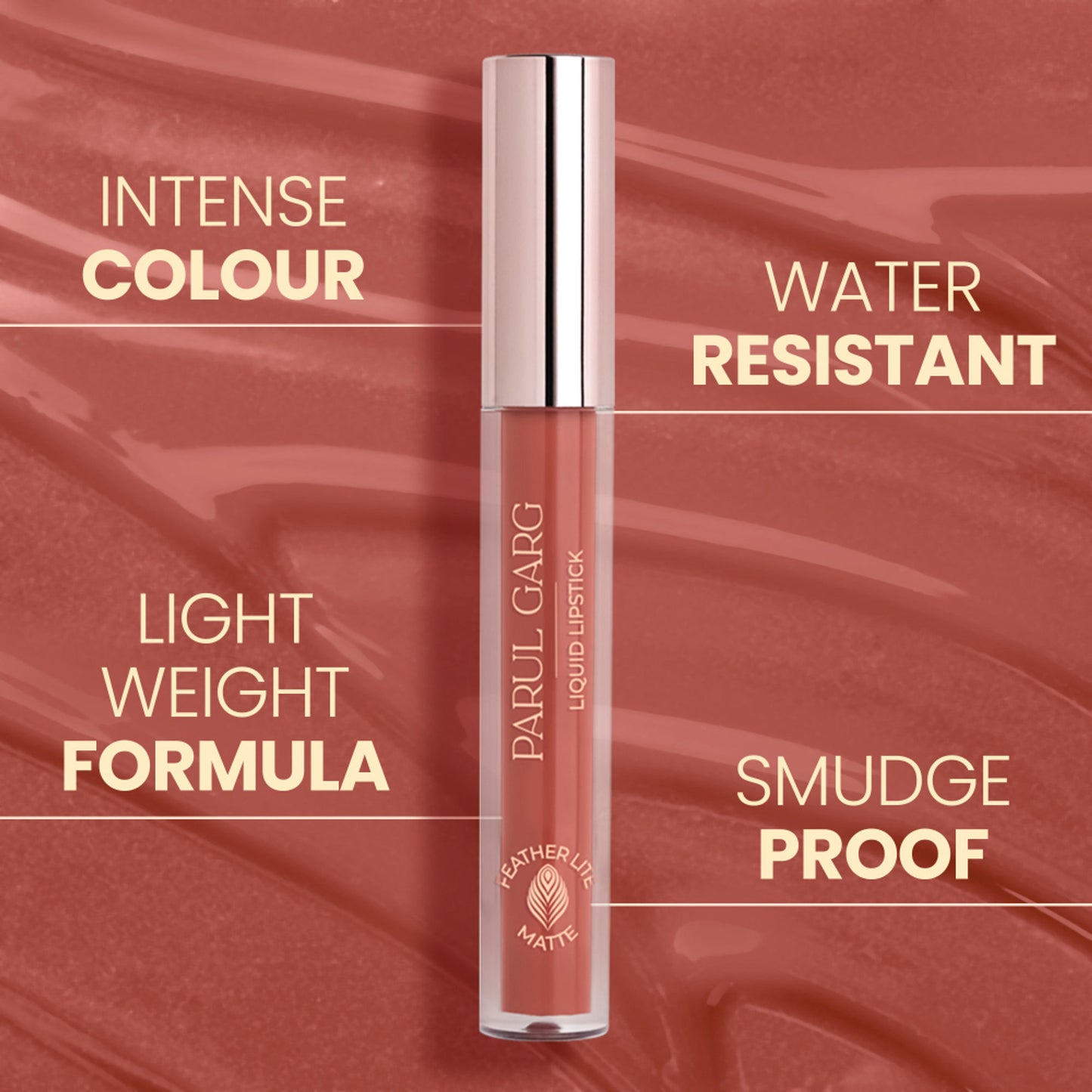 Parul Garg Beauty Featherlite Matte Liquid Lipstick - Obsessed 10