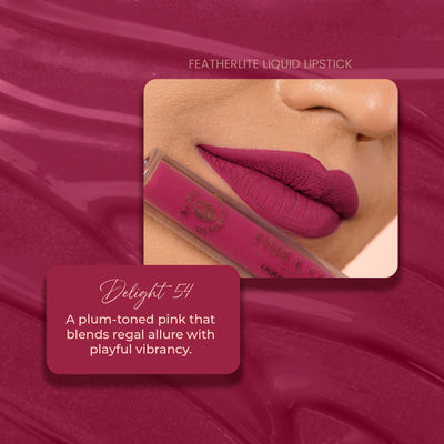 Parul Garg Beauty Featherlite Matte Liquid Lipstick - Delight 54