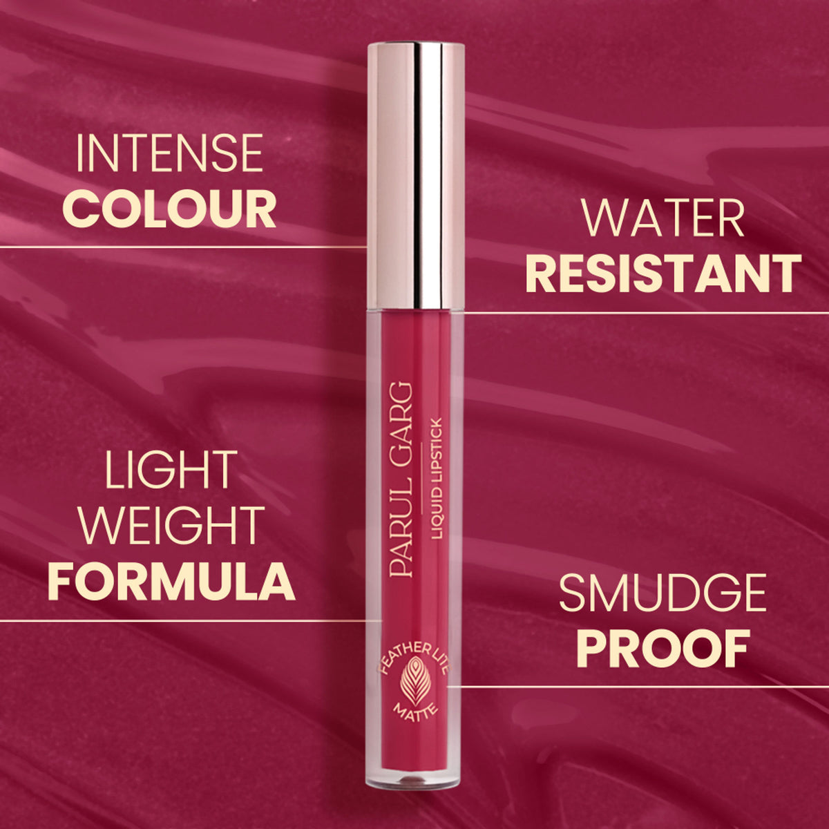 Parul Garg Beauty Featherlite Matte Liquid Lipstick - Delight 54