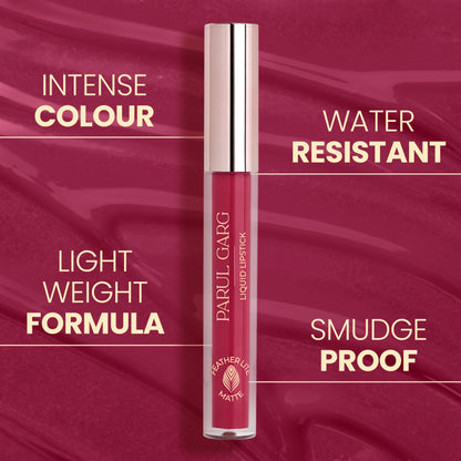 Parul Garg Beauty Featherlite Matte Liquid Lipstick - Delight 54