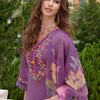 Dhiyona IE Women Floral Embroidered Regular Thread Work Kurta with Trousers & With Dupatta