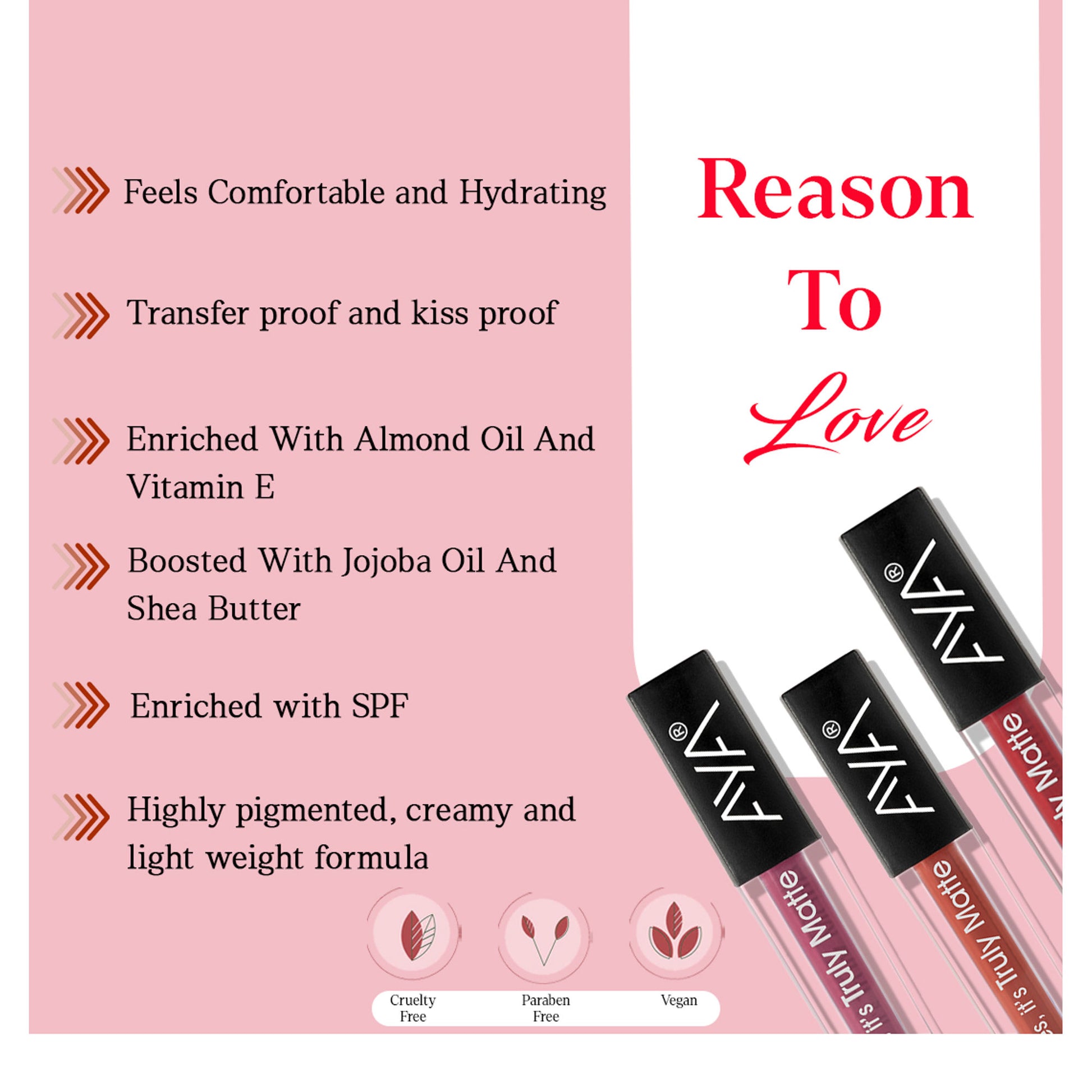 AYA Yes It's Truly Matte Liquid Lipstick - 07 Plum