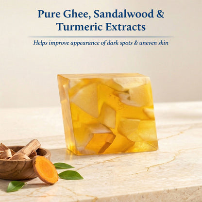Blue Nectar Sandalwood & Turmeric Soap Bar