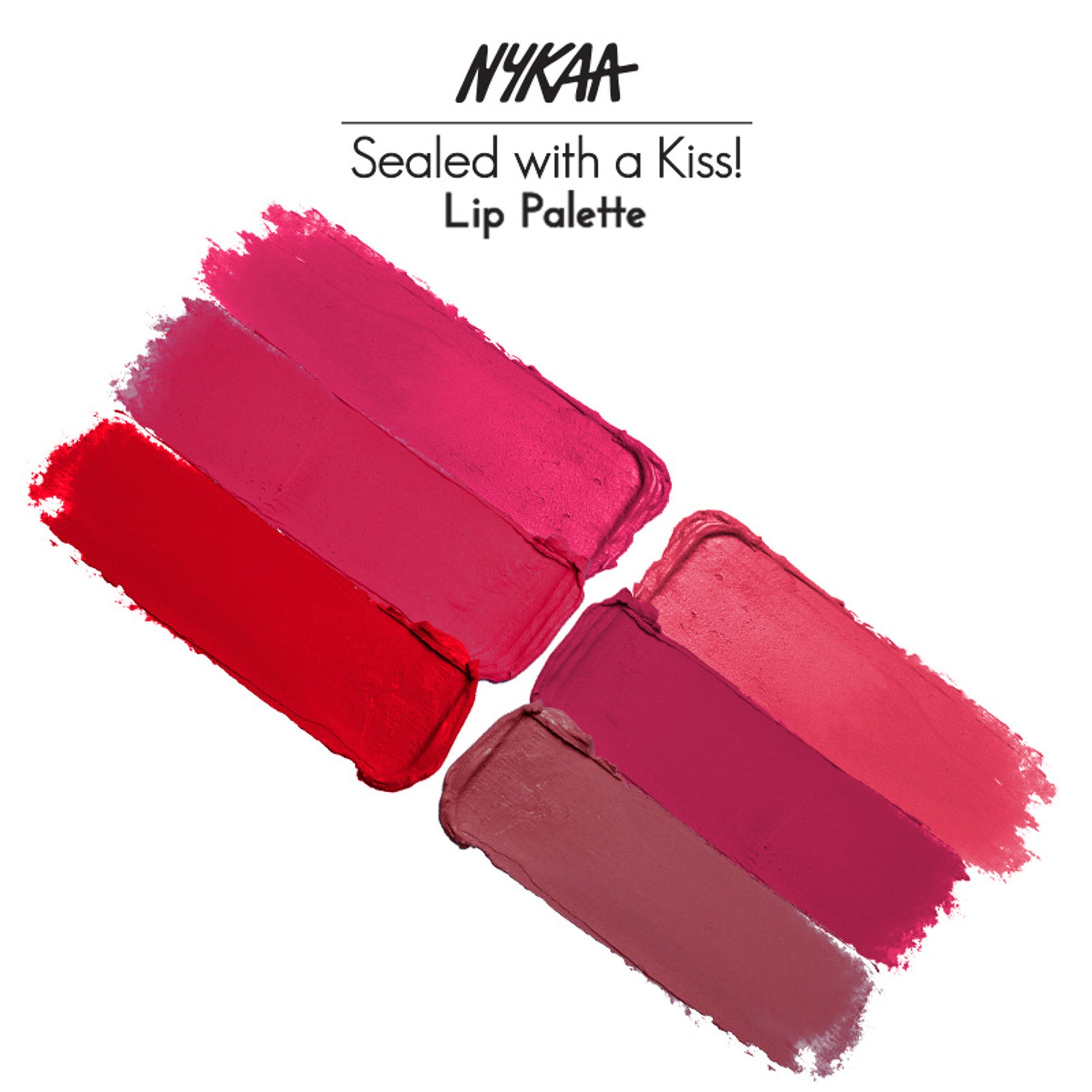 Nykaa Cosmetics Sealed with a Kiss! Lipstick Palette - Flower Child 02
