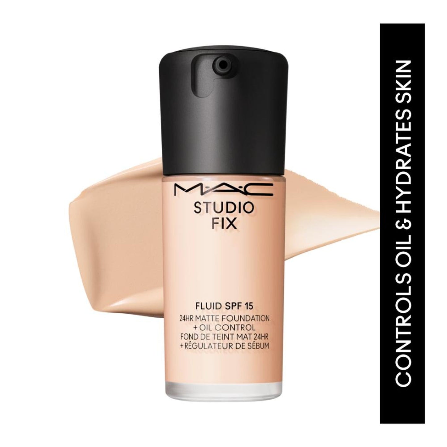 M.A.C Studio Fix Fluid SPF 15 Soft Matte Foundation With Hyaluronic Acid - NC 5