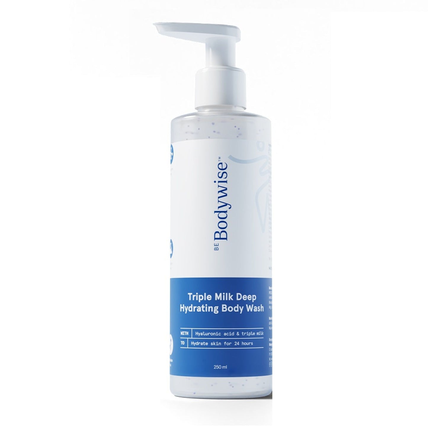 Be Bodywise Triple Milk Deep Hydrating Body Wash - For Dry & Dehydrated Skin