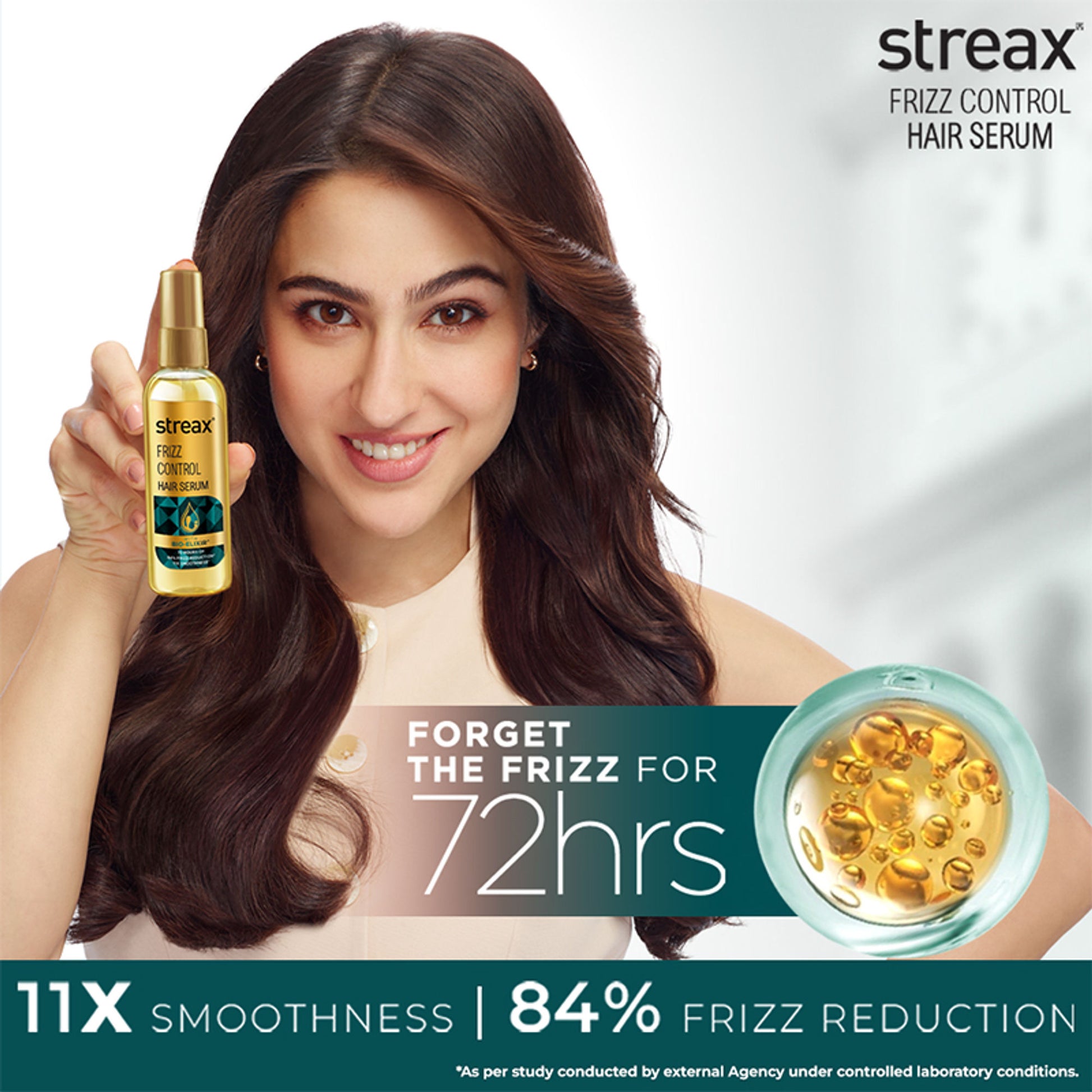 Streax Anti Frizz Hair Serum With Bio-Elixir