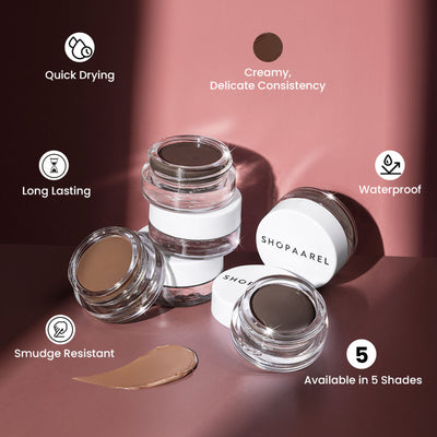 Shopaarel Brow Styling Cream Ultra Creamy Highly Pigmented - 3