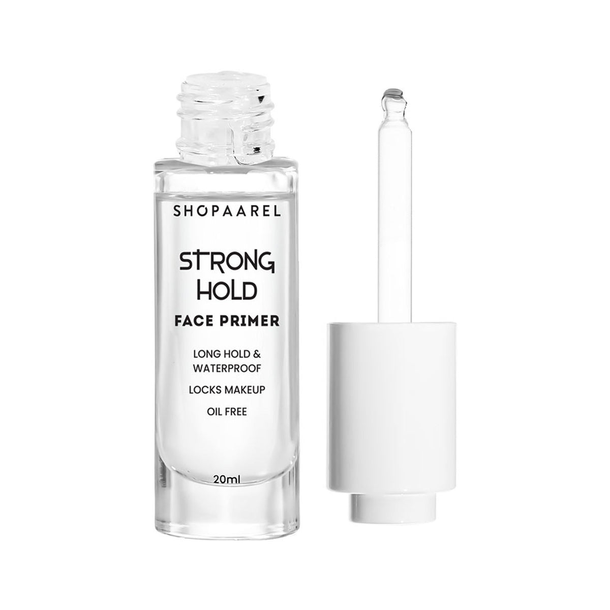 Shopaarel Strong Hold Face Primer Long Hold & Waterproof, Locks Makeup Oil Free - Clear Shade