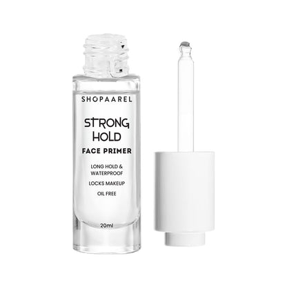 Shopaarel Strong Hold Face Primer Long Hold & Waterproof, Locks Makeup Oil Free - Clear Shade