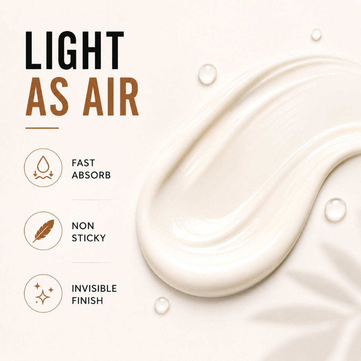 KUUARD Niacinamide Sunscreen SPF 50 PA++++ bottle with non-sticky, oil control formula and Baobab extract.