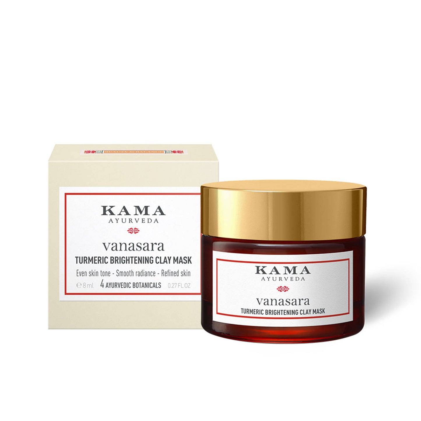 Kama Ayurveda Vanasara Turmeric Brightening Clay Mask Skin Perfecting