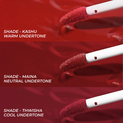 prishe beauty Truly Yours Matte Liquid Lipstick - Maina