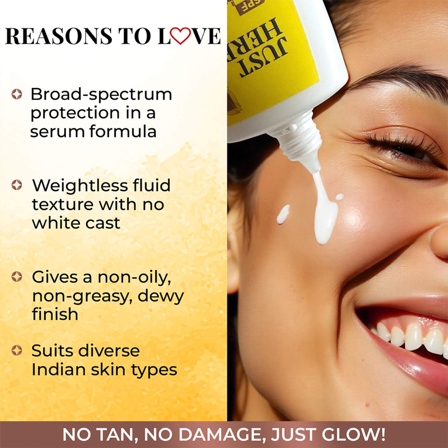 Just Herbs 2-In-1 Serum Sunscreen